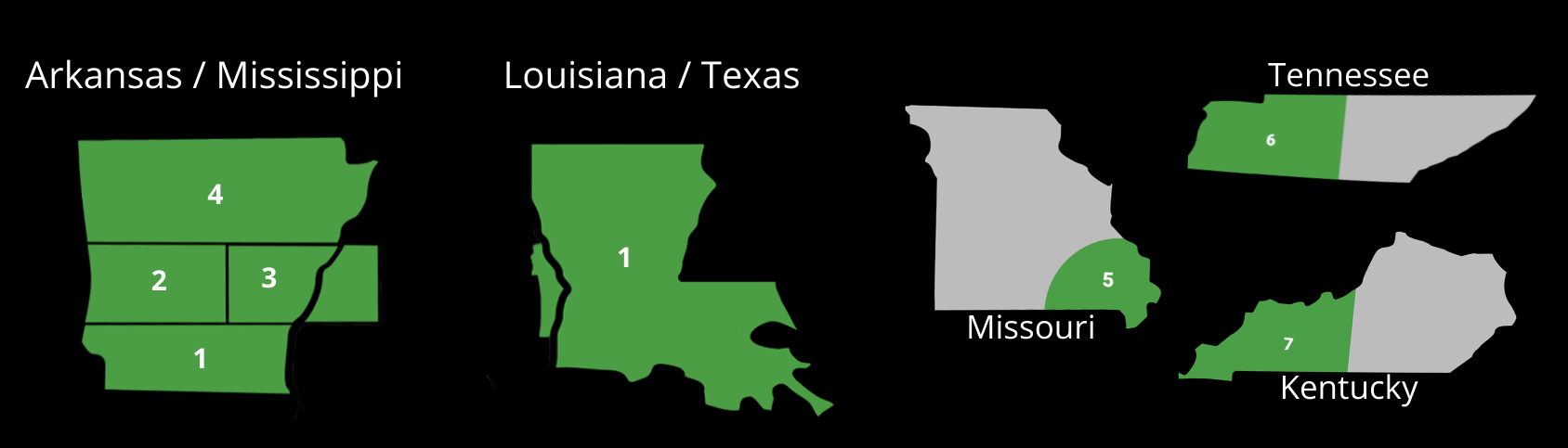 service zone map