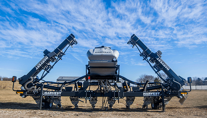 Single fold harvester